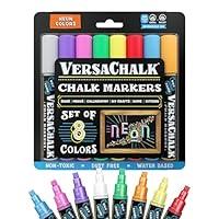 Algopix Similar Product 12 - VersaChalk Neon Chalk Markers Pack of