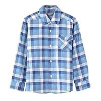 Algopix Similar Product 12 - Bienzoe Boys Flannel Button Down Long