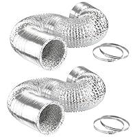 Algopix Similar Product 4 - iPower GLDUCT25CX2 2Pack 6 Inch 25
