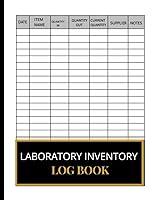 Algopix Similar Product 20 - Laboratory Inventory Log Book