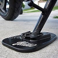 Algopix Similar Product 2 - KiWAV Motorcycle Kickstand Pad Plate