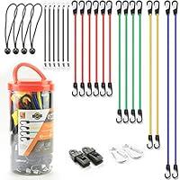 Algopix Similar Product 7 - Wellmax Bungee Cords Hook Assortment