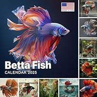 Algopix Similar Product 9 - Betta Fish Calendar 2025 365 Days of