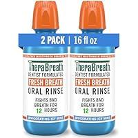 Algopix Similar Product 16 - TheraBreath Fresh Breath Mouthwash Icy