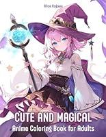 Algopix Similar Product 20 - Cute and Magical Anime Coloring Book