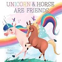 Algopix Similar Product 5 - Unicorn and Horse are Friends