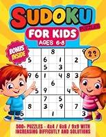 Algopix Similar Product 4 - Sudoku for Kids Ages 68 500 Easy to