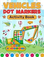 Algopix Similar Product 1 - Dot Markers Activity Book Vehicles A