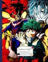 Algopix Similar Product 19 - Composition NoteBook Anime My No Hero