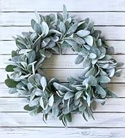 Algopix Similar Product 2 - Lambs ear wreath