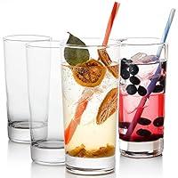 Algopix Similar Product 12 - GoodGlassware Highball Glasses Set of