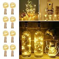 Algopix Similar Product 7 - LE Wine Bottle Lights with Cork 66ft