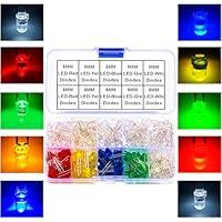 Algopix Similar Product 1 - Yoeruyo 5mm LED Diode Lights Assorted