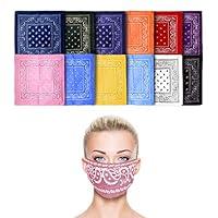 Algopix Similar Product 12 - Fun Central 12 Pack Cloth Bandana 