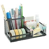 Algopix Similar Product 3 - VANRA Metal Mesh Desk Organizer Office