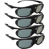 Algopix Similar Product 1 - DLP Link 3D Glasses ELEPHAS 144Hz