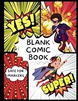 Algopix Similar Product 16 - Creative Comics Blank Comic Strips and