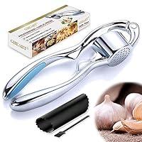 Algopix Similar Product 6 - Garlic Mincer  Crusher Garlic Press