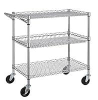 Algopix Similar Product 20 - Finnhomy 3 Tier Heavy Duty Commercial