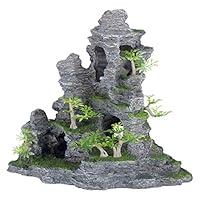 Algopix Similar Product 20 - TRIXIE Rock Formation with Plants, 31 cm