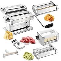 Algopix Similar Product 19 - Pasta Maker Deluxe Set 5 pc Premium