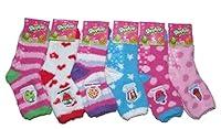 Algopix Similar Product 14 - Shopkin Slipper Socks Girls (Polyester)