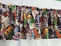 Algopix Similar Product 1 - Marvel Comic Curtain Comic Burst Short