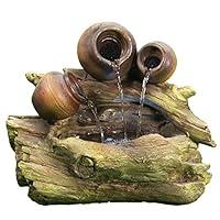 Algopix Similar Product 6 - Sunnydaze Tree Trunks and Pitchers