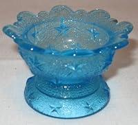 Algopix Similar Product 20 - Small Blue Compote Dish Vintage Tooth
