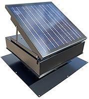 Algopix Similar Product 2 - 30Watt Solar Attic Fan Black with