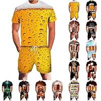 Algopix Similar Product 5 - Plus Size Sports Suits for Men Summer