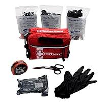 Algopix Similar Product 17 - Stop The Bleed 3 Pack Kit in Red Bag