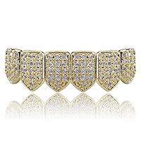 Algopix Similar Product 19 - JINAO 18K Gold Plated Grills for Your