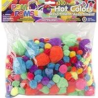 Algopix Similar Product 20 - Pepperell Poms, Hot Colors