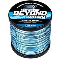 Algopix Similar Product 8 - Beyond Braid Blue Wave 300 Yards 10lb