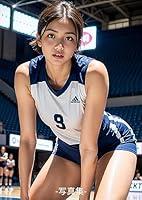 Algopix Similar Product 19 - Volleyball beautiful woman Photo AI