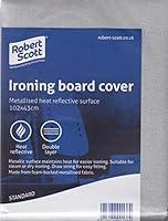 Algopix Similar Product 1 - Rochley Metallised Ironing Board Cover