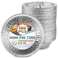Algopix Similar Product 2 - Silver Aluminum Foil Tart Pan  100Pcs
