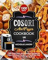 Algopix Similar Product 10 - Cosori Air Fryer Cookbook UK 1500 Days