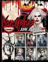 Algopix Similar Product 2 - Vampire Junk Journal Ephemera Over 350