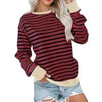 Algopix Similar Product 9 - Mmoneyake Womens Casual Striped