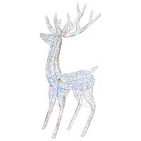 Algopix Similar Product 2 - vidaXL XXL Acrylic Christmas Reindeer 