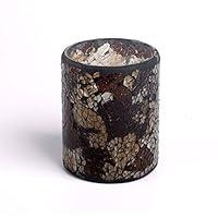 Algopix Similar Product 20 - GiveU Mosaic Glass Flameless Candle
