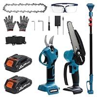 Algopix Similar Product 9 - Electric Pruner Kit 3 in 1 Max 8 ft