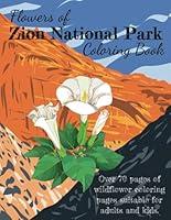 Algopix Similar Product 7 - Flowers of Zion National Park Coloring