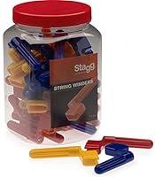 Algopix Similar Product 11 - Stagg GSW40 Jar of 40 String Winders