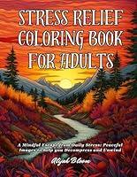 Algopix Similar Product 2 - Stress Relief Coloring Book for Adults