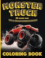 Algopix Similar Product 10 - Monster Truck Coloring Book vol5