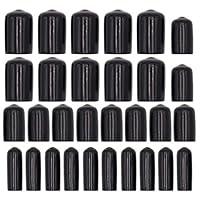 Algopix Similar Product 14 - 30pcs Black Pipe Post Bolt Screw Rubber