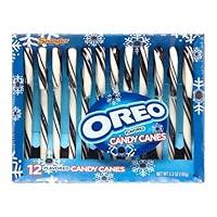 Algopix Similar Product 1 - Spangler Oreo Flavored 12 Candy Canes 